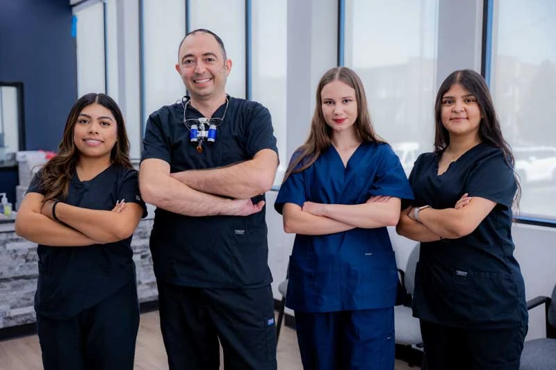 The dedicated dental team at Diamond Dental Group in Denver CO.